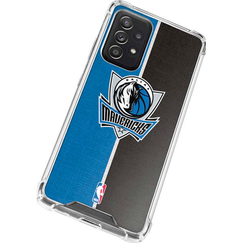 NBA Dallas Mavericks Canvas Galaxy A52 5G Clear Case