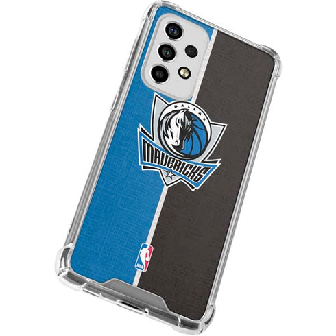 NBA Dallas Mavericks Canvas Galaxy A53 5G Clear Case