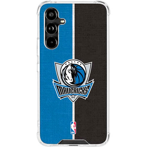 NBA Dallas Mavericks Canvas Galaxy A54 5G Clear Case
