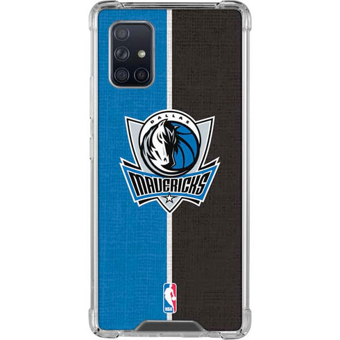 NBA Dallas Mavericks Canvas Galaxy A71 5G Clear Case