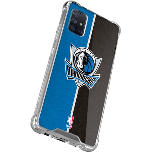 NBA Dallas Mavericks Canvas Galaxy A71 5G Clear Case