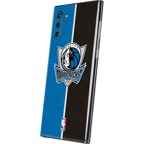 NBA Dallas Mavericks Canvas Galaxy Note 10 Skin