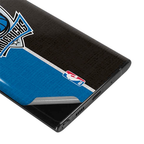 NBA Dallas Mavericks Canvas Galaxy Note 10 Skin