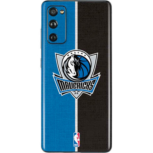 NBA Dallas Mavericks Canvas Galaxy S20 Fan Edition Skin