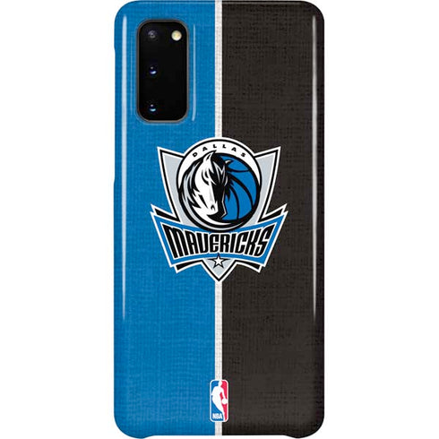 NBA Dallas Mavericks Canvas Galaxy S20 Lite Case