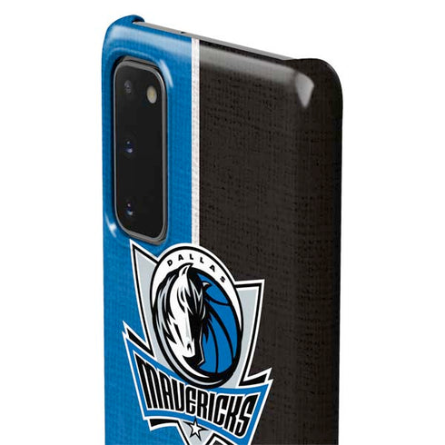 NBA Dallas Mavericks Canvas Galaxy S20 Lite Case