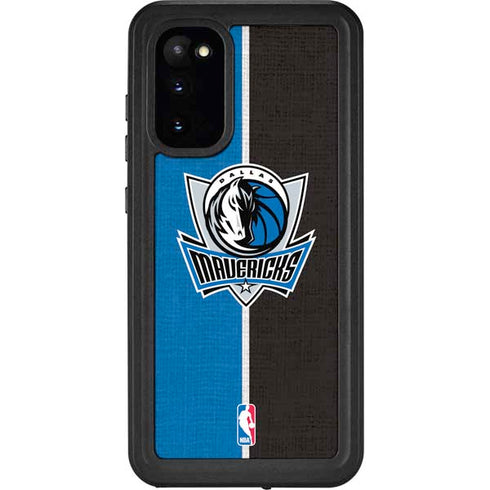 NBA Dallas Mavericks Canvas Galaxy S20 Waterproof Case