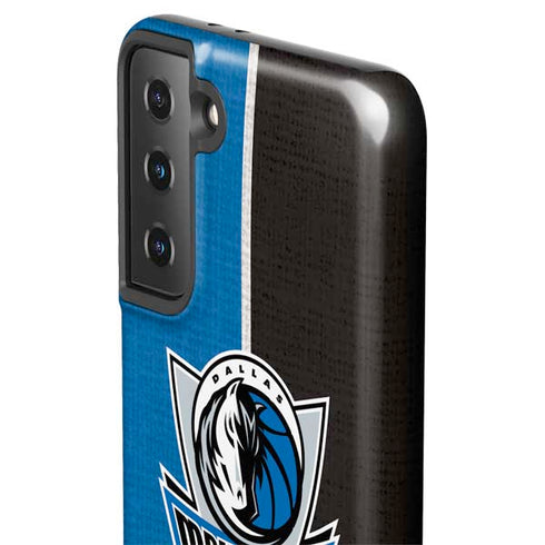 NBA Dallas Mavericks Canvas Galaxy S21 FE Pro Case