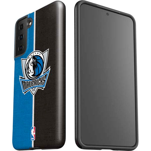 NBA Dallas Mavericks Canvas Galaxy S21 FE Pro Case