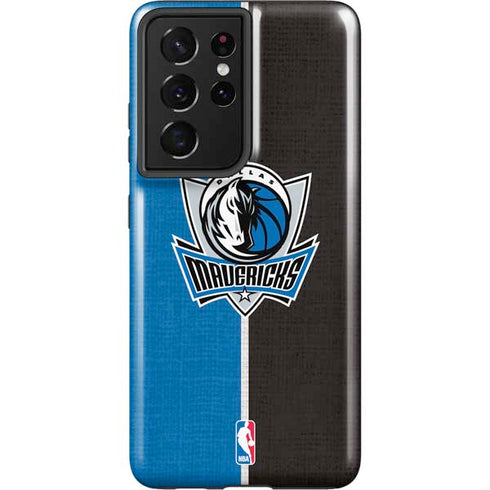 NBA Dallas Mavericks Canvas Galaxy S21 Ultra 5G Pro Case
