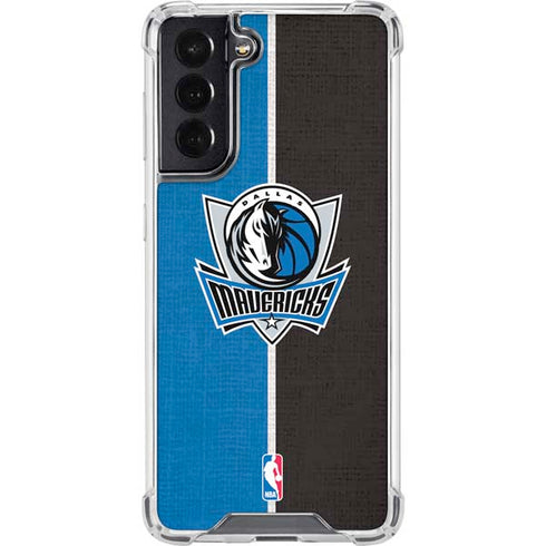 NBA Dallas Mavericks Canvas Galaxy S22 Clear Case