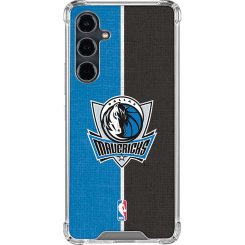 NBA Dallas Mavericks Canvas Galaxy S23 FE Clear Case