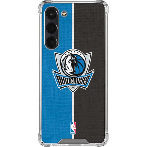 NBA Dallas Mavericks Canvas Galaxy S23 Plus Clear Case