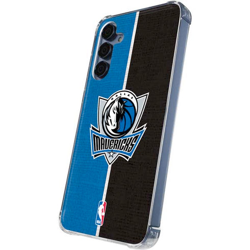 NBA Dallas Mavericks Canvas Galaxy S24 Clear Case