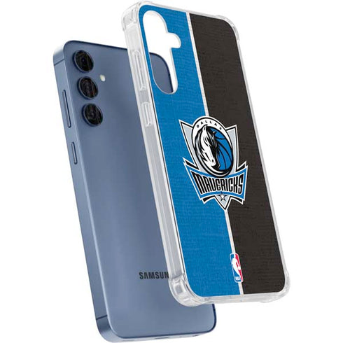 NBA Dallas Mavericks Canvas Galaxy S24 Clear Case