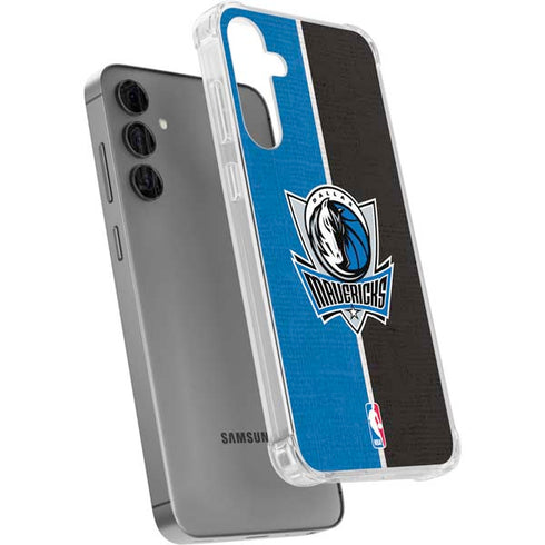 NBA Dallas Mavericks Canvas Galaxy S24 Plus Clear Case