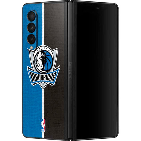 NBA Dallas Mavericks Canvas Galaxy Z Fold3 5G Skin