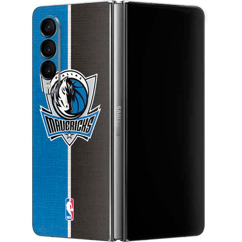 NBA Dallas Mavericks Canvas Galaxy Z Fold4 5G Skin