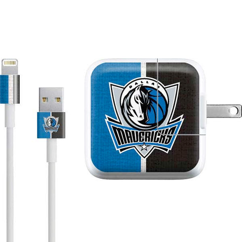 NBA Dallas Mavericks Canvas iPad Charger (10W USB) Skin