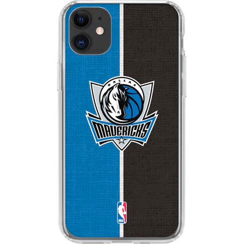 NBA Dallas Mavericks Canvas iPhone 11 Clear Case