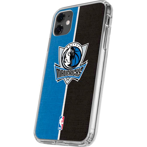 NBA Dallas Mavericks Canvas iPhone 11 Clear Case