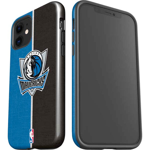 NBA Dallas Mavericks Canvas iPhone 12 Impact Case