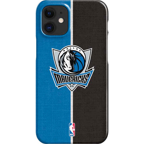NBA Dallas Mavericks Canvas iPhone 12 Mini Lite Case