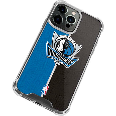 NBA Dallas Mavericks Canvas iPhone 13 Pro Clear Case