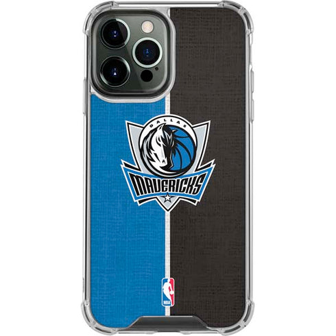 NBA Dallas Mavericks Canvas iPhone 13 Pro Max Clear Case