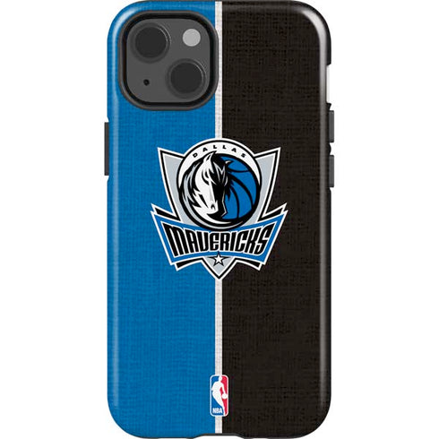 NBA Dallas Mavericks Canvas iPhone 15 Impact Case