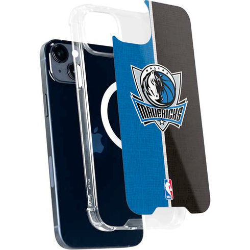 NBA Dallas Mavericks Canvas iPhone 15 Plus MagSafe Case