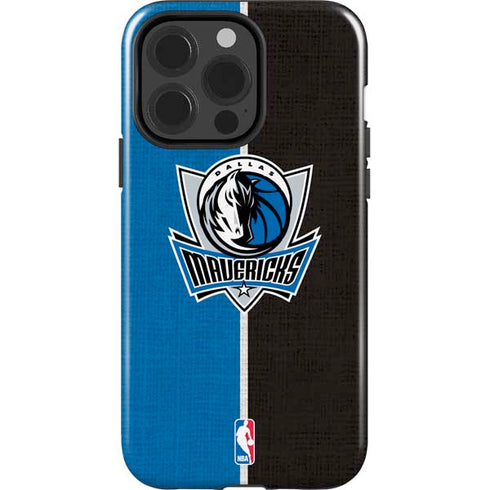NBA Dallas Mavericks Canvas iPhone 15 Pro Impact Case