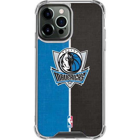 NBA Dallas Mavericks Canvas iPhone 15 Pro Max Clear Case