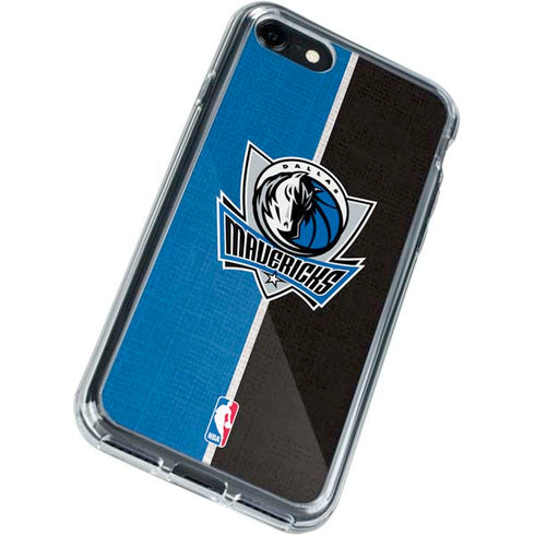 NBA Dallas Mavericks Canvas iPhone SE (2nd & 3rd Gen) Clear Case