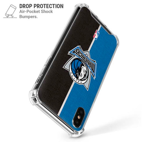NBA Dallas Mavericks Canvas iPhone XS Max Clear Case