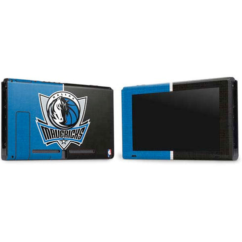 NBA Dallas Mavericks Canvas Nintendo Switch Bundle Skin