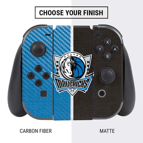NBA Dallas Mavericks Canvas Nintendo Switch Bundle Skin