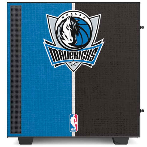 NBA Dallas Mavericks Canvas NZXT H510 Compact ATX Mid-Tower Case Skin