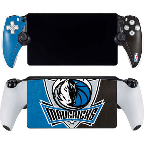 NBA Dallas Mavericks Canvas PlayStation Portal Remote Player Skin