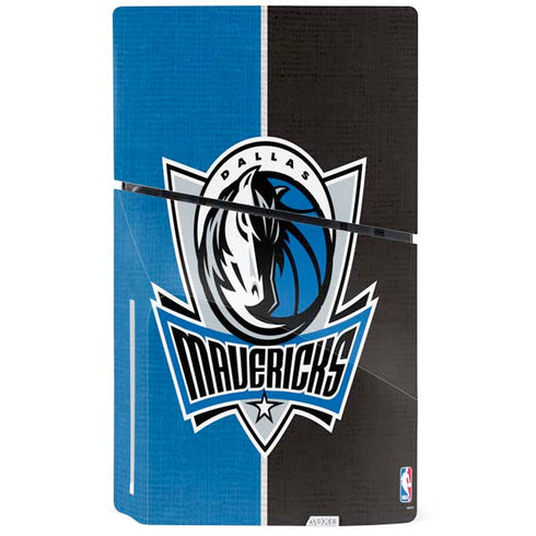 NBA Dallas Mavericks Canvas PS5 Slim Disk Console Skin