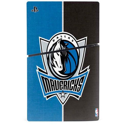 NBA Dallas Mavericks Canvas PS5 Slim Digital Edition Bundle Skin