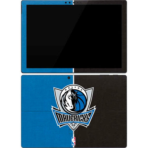 NBA Dallas Mavericks Canvas Surface Pro 7 Skin