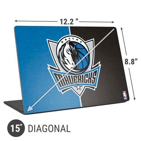 NBA Dallas Mavericks Canvas Universal Laptop 15in (12.2 x 8.8in) Skin