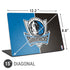 NBA Dallas Mavericks Canvas Universal Laptop 15in (12.2 x 8.8in) Skin