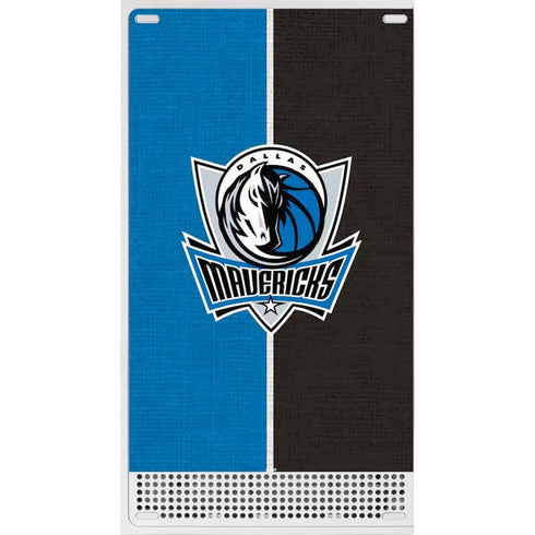 NBA Dallas Mavericks Canvas Xbox Series S Console Skin
