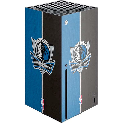 NBA Dallas Mavericks Canvas Xbox Series X Console Skin