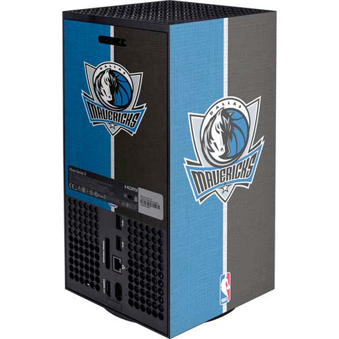 NBA Dallas Mavericks Canvas Xbox Series X Console Skin