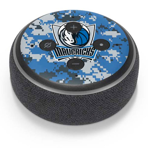 NBA Dallas Mavericks Digi Camo Amazon Echo Dot Skin