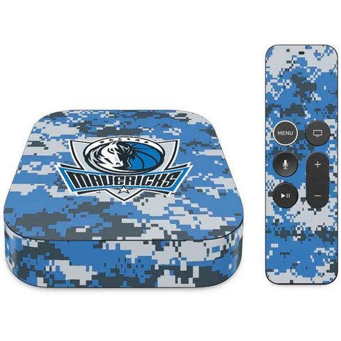 NBA Dallas Mavericks Digi Camo Apple TV Skin