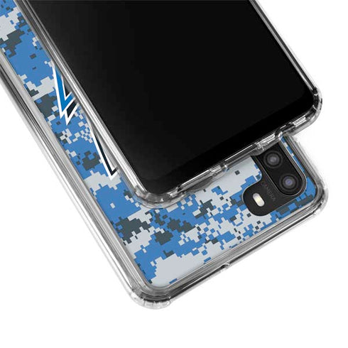 NBA Dallas Mavericks Digi Camo Galaxy A21 Clear Case
